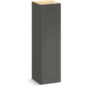 RELIABILT Parkstone II Wall Cabinet, Slate Stained, 12" W, 1 Door, Fully Assembled - 641451 | Lowe's Pro Supply